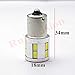 2x 1156 BA15S White 6K 6v LED Car Bulb Stop/Turn/Reverse/Tail/Parking Light Lamps