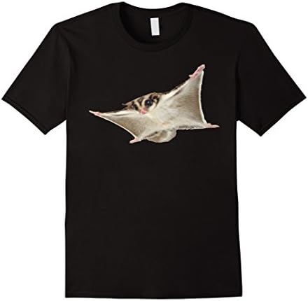Mens Sugar Glider Cute Funny Flying Possum T-Shirt Tee Large Black