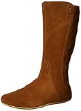 Vivobarefoot Women's Ella Mid Calf Camel Suede Boot
