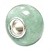 Natural Aventurine Sterling Silver Core European Bead Charm