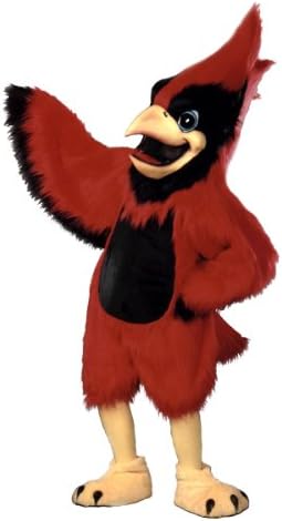 ALINCO Big Red Cardinal Mascot Costume
