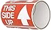 TapeCase - SHIPLBL-088-50 SHIPLBL-088 Printed Red Labelling Tape - (Pack of 50) Adhesive Sticker Tape with White “This Side up” Lettering. Labels and Adhesives