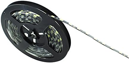 BSOD NewStyle 5mm Width PCB SMD5630 led Strip DC12V PCB Black 300leds/5M led ribbion Blue Tube Waterproof 25LM high Brightness led Tape Light (Blue)