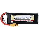 Duratrax Onyx 2S 7.4V 6000mAh 50C Soft Case Lipo Battery with XT90 Connector