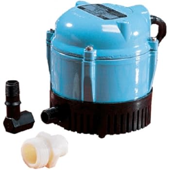 Little Giant 500500 1-AA-18 Submersible Cover Pump with 18-Feet Cord, 170 GPH