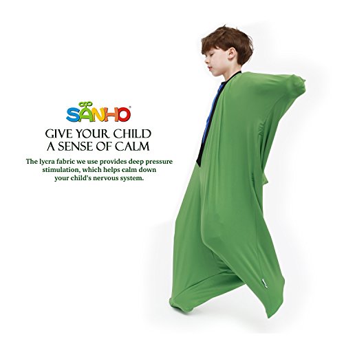 Sanho Dynamic Movement Sensory Sox, X-Large (Height 4'8"- 5'8"), Green