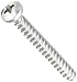 Small Parts 0416LPP188 18-8 Stainless Steel Thread Rolling Screw for Plastic, Passivated Finish, Pan Head, Phillips Drive, #4-20 Thread Size, 1