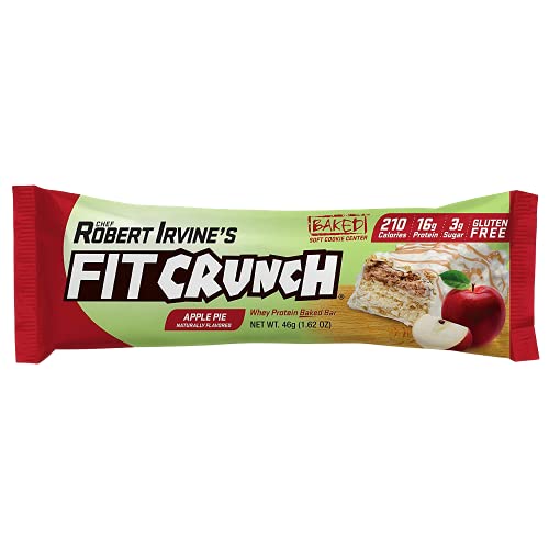 FITCRUNCH Protein Bar Sample Box, Protein Bar Snack Box, Gluten Free (7