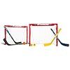 Franklin Sports Kids Folding Hockey 2 Goal Set – NHL – Street Hockey & Knee Hockey – Includes 2 Adjustable Hockey Sticks…