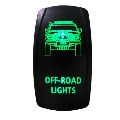 Rocker Switch Toyota FJ Cruiser Off-Road Lights Symbol ... 3 pole carling switch wiring diagram 