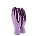 Jardineer 6 Pairs Garden Gloves Women, Nitrile Coated Gardening Gloves for Yard, Cleaning, Fishing and Working (Medium)