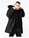 WEEN CHARM Men's Warm Parka Jacket Anorak Jacket Winter Coat with Detachable Hood Faux-Fur Trim