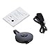 Yehua WiFi Display Dongle HDMI 1080P Receiver Wireless Screen Mirroring Adapter for TV from Phone to Big Screen Support Miracast Airplay DLNA TV Stick for Android/Mac/iOS/Windows