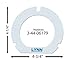 Lynn Manufacturing Replacement Harman Pellet Stove Tailpipe Gasket 3-44-06179, 1-00-07381, 2399J