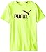PUMA Big Boys' No.1 Logo Tee, Active Green, 8 (Small)