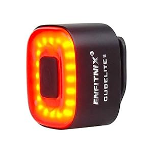 USB Rechargeable Bike Tail Light, Ultra Bright Rear Bike Light, USB Rechargeable, Auto On/Off, Brake Sensing, IPX6…