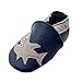 iEvolve Baby Shoes Baby Toddler Soft Sole Prewalker Baby First Walking Shoes Crib Shoes Baby Moccasins(Navyblue Shark, 12-18 Months)