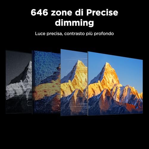 65Q7D Pro – Smart TV SQD‑Mini LED 4K HDR10+ da 65", 2.000nit