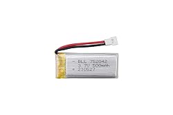 5PCS 3.7V 500mAh 25C Li Battery with 5 in 1 Charger