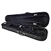 Z ZTDM 4/4 Full Size Violin Case Professional Oxford Fabric Violin Hard Case Triangular Shape Black