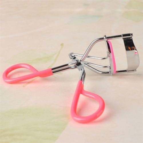 Alicenter(TM) Curling Eyelash Curler Clip Pink Handle Beauty Makeup Tool Eyelash Tools