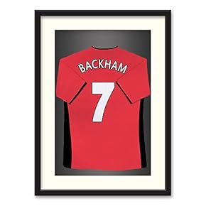 Athletes Jersey Theme Black Framed for Bedroom Livingroom