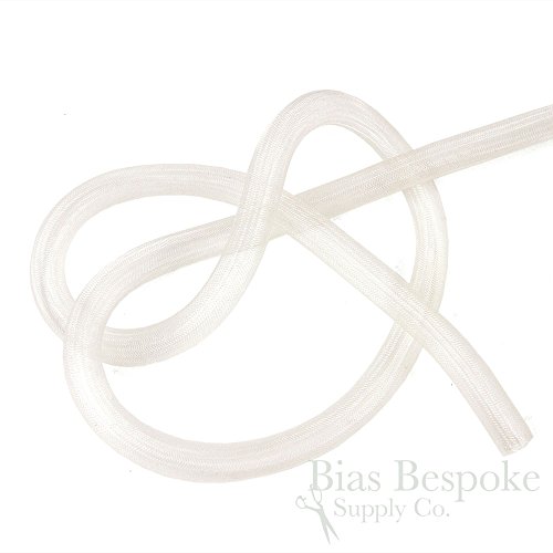 25 Yards of 15mm Tubular Horsehair Trim, Off White