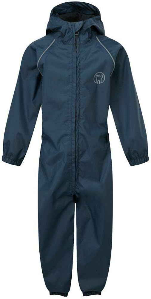 Kids Puddle Rain Suit Boys Girls All in One Overalls Waterproof