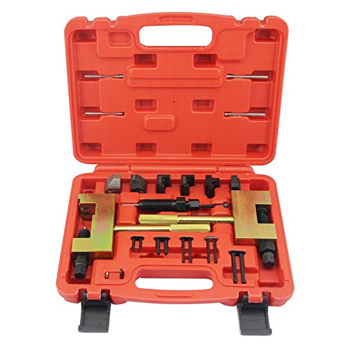 UTOOL Engine Timing Chain Camshaft Tool for Mercedes Benz M271 M272 M273 M274 M276 Timing Chain Riveting Tools - Thumbnail 2