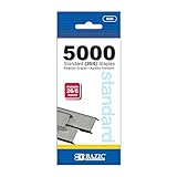 BAZIC Staples Standard (26/6) 5000/Pack, Stapler