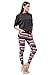 Bentibo Women's Stylish Multi Pattern Printed Jogger Leggings Harem Pants Pink M
