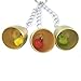 Mrli Pet Parrot Bell Toy, Bird Chew Toys with Stainless Steel Bells Which Hanging in Cage for Parrot Conure Cockatoo Macaw African Grey Amazon Budgie Parakeet Cockatiel Lovebird Finch Cagethumb 3