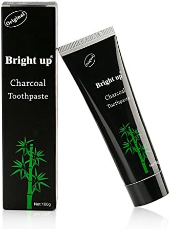 Activated Bamboo Charcoal Teeth Whitening Toothpaste,Natural Organic Bamboo charcoal,Effective Against Bad Breath and Coffee stains,Mint Flavor,Improves Oral Health and Freshens Breath 100g