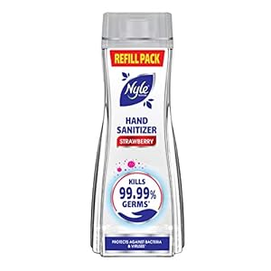 Nyle Hand Sanitizer, Strawberry, 400ml