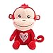 Hallmark Luv Monkey Plush Stuffed Animal with Sound, Valentine's Day Version of U Can't Touch This by MC Hammer