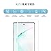apiker [4 Pack] Screen Protector for Galaxy Note 10 Plus, apiker HD Full Coverage Screen Protector for Samsung Galaxy Note 10+ with High Responsiveness
