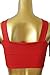 Prograce Women's Sexy Criss Cross High Waisted Bandage 2PCS Bikini Set, M Red
