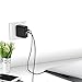 USB C Charger with 27.6W Power Delivery PD 3.0 &18W QC 3.0 Dual ports USB Wall Charger for iPhone X/8/8 Plus, MacBook,Samsung S9/S8/S8+/Note8,Notebook, Nexus 6P/5X,LG G5,Nintendo Switch and more