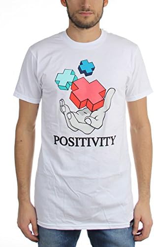 Pink Dolphin Vibes Handful Mens T-Shirt in White