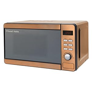 Russell-Hobbs-RHMD804CP-17-L-800-W-Copper-Solo-Digital-Microwave-with-5-Power-Levels-Clock-and-Timer-Automatic-Defrost-Easy-Clean-8-Auto-Cook-Menus Russell Hobbs RHMD804CP 17 L 800 W Copper Solo Digital Microwave with 5 Power Levels, Clock and Timer, Automatic Defrost…