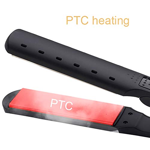 Sonmer Professional Heating Steam Flat Iron Wand Ceramic Wet Dry 2 in 1 Hair Straightener for All Hair Types - Thumbnail 4