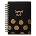 Small Hardcover Journal Notebook Notepad: Tri-Coastal Design Lined Spiral Notebooks/Journals with Cute Cover Design and Phrase - Personal Diary for Writing Notes in and Journaling (Organized Chaos)