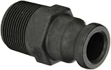 Banjo 125F Polypropylene Cam & Groove Fitting, 1-1/4" Male Adapter x NPT Male