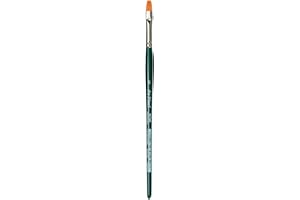 DA VINCI BRUSHES da Vinci Nova Series 122 Hobby Paint Brush, Hobby Flat Synthetic, Size 6 (122-06)