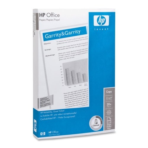 Photo 1 of ++OPEN BAG+++Wholesale CASE of 15 - HP Office Paper-HP Paper, 20Lb, 92 GE/102 ISO, 11"x17", 500/RM, White
