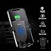 Wireless Car Charger, GELOO Wireless Fast Car Charger Mount Qi Fast Charging Wireless Charger Car Vent Cell Phone Holder Cradle for Samsung Galaxy S9/S9+ Plus/S8/S8+, iPhone X, 8/8 Plus and More