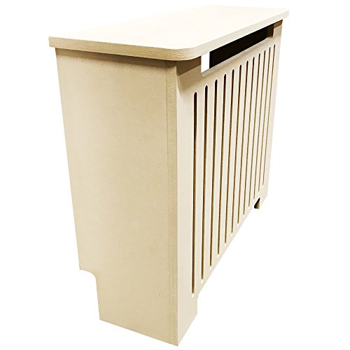 Unfinished MDF Radiator Heater Cover, 26 Tall x 32 Wide - Custom Size - Model MD7