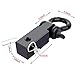 Shackle Hitch Receiver, H-Zonealph Perfect Towing Accessories for Trucks, Jeeps and SUV – Connect Your Tow Strap for Vehicle Recovery to This 10000 Lbs Capacity Receiver, Mounts to 2” Receiver