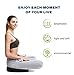VHR Orthopedic Seat Cushion - Back Pain Relief Seat Cushion - Memory Foam Cushion for Sciatica - Non-Slip and Comfortable Chair Cushion - Seat Pillow Recommended by Doctors
