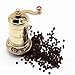 Bazaar Anatolia Brass Pepper Mill with Steel Mechanism Pepper Grinder, Spice Grinder 4.4